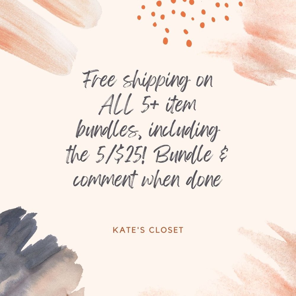 FREE SHIPPING ON ALL 5+ ITEM ORDERS!!!! Closet Clear Out / Great Deals / Offer!!